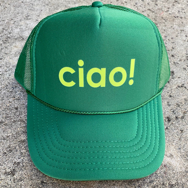 Green ciao! Trucker Hat