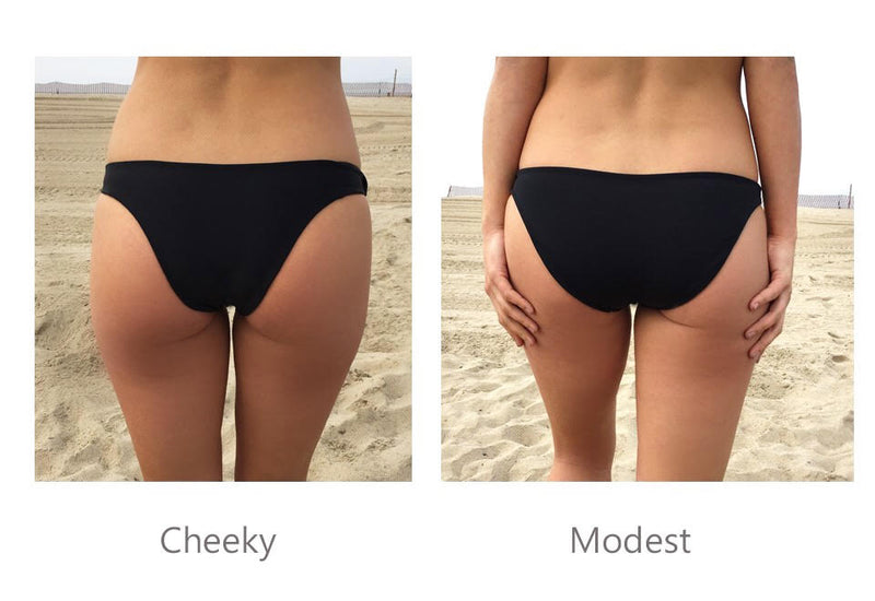 SUNSET MODEST BOTTOM | Reversible Sport Bikini Bottom