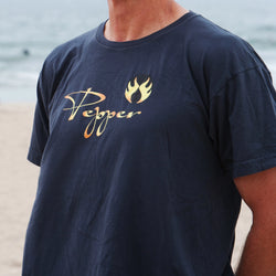 Pepper Swimwear Unisex Power Washed T-shirt charcoal volleyball gift beach life athletic swimwear beach volleyball